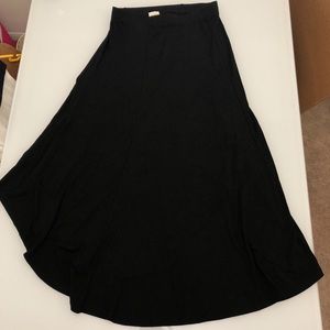 Black chicos’ maxi skirt